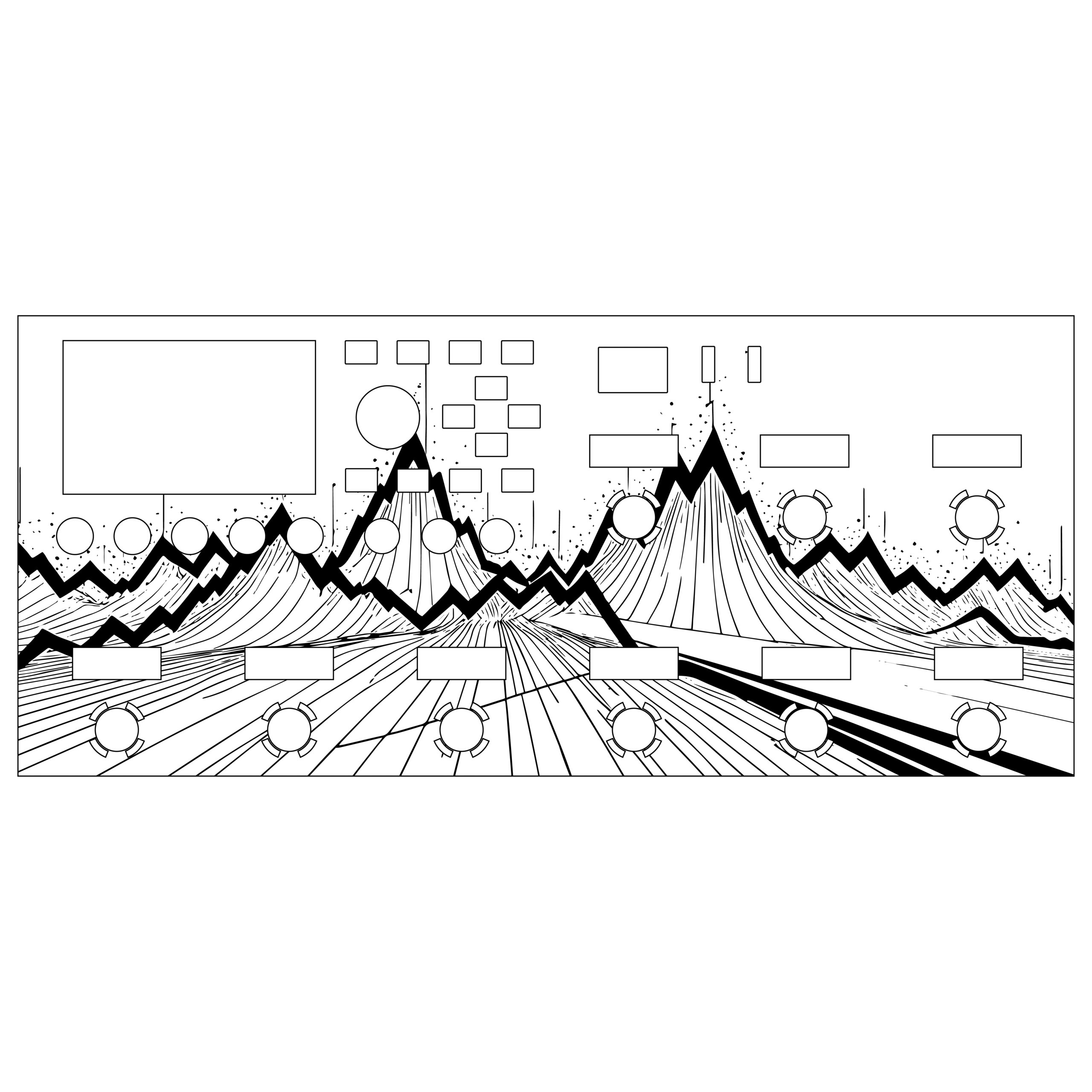 FM9 acrylic screen protector with custom design engrave Black Mountain