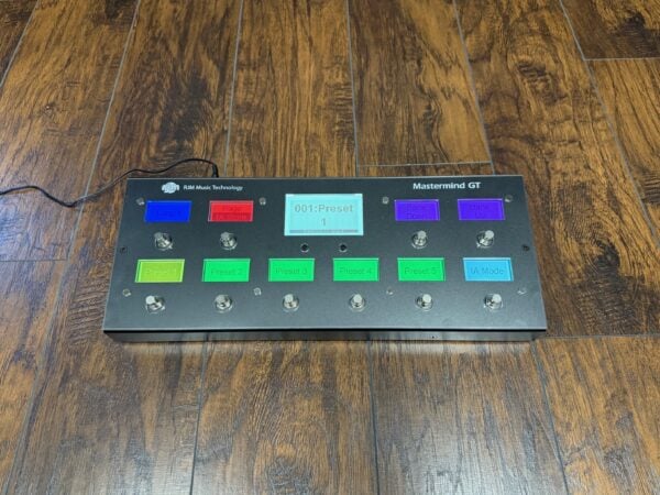 RJM Music Mastermind GT10 screen protector