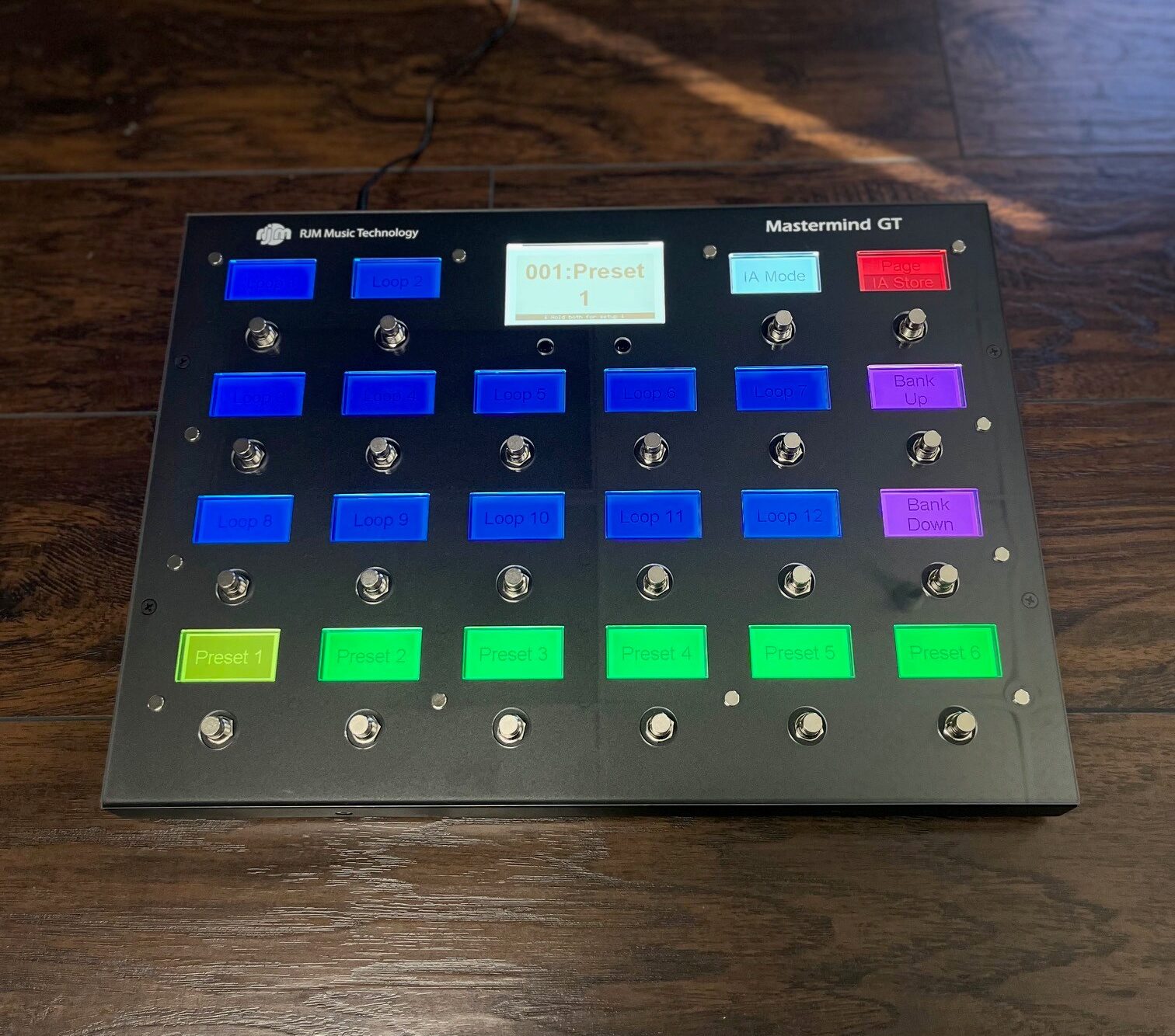 RJM Music Mastermind GT22 screen protector