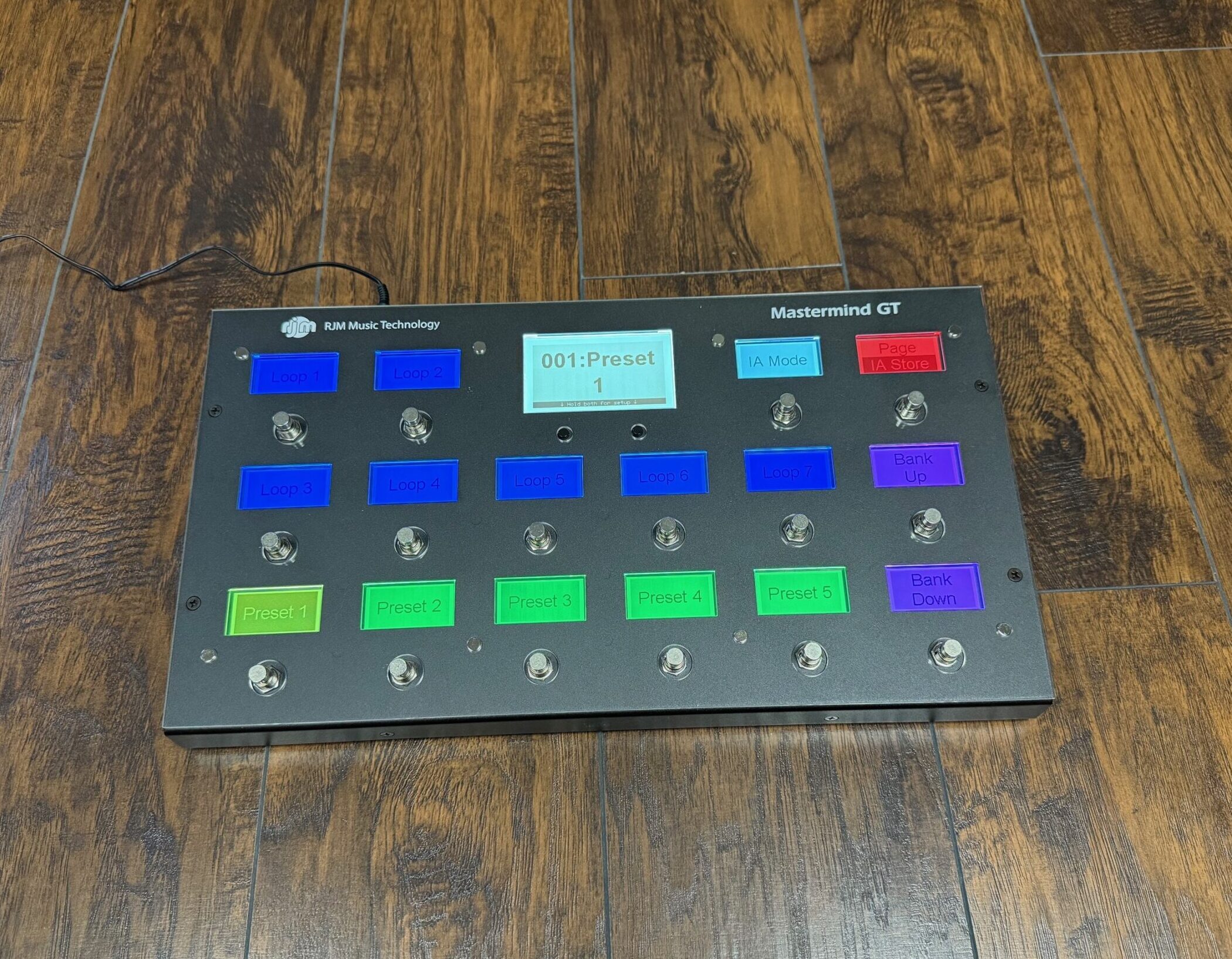 RJM Music Mastermind GT16 screen protector