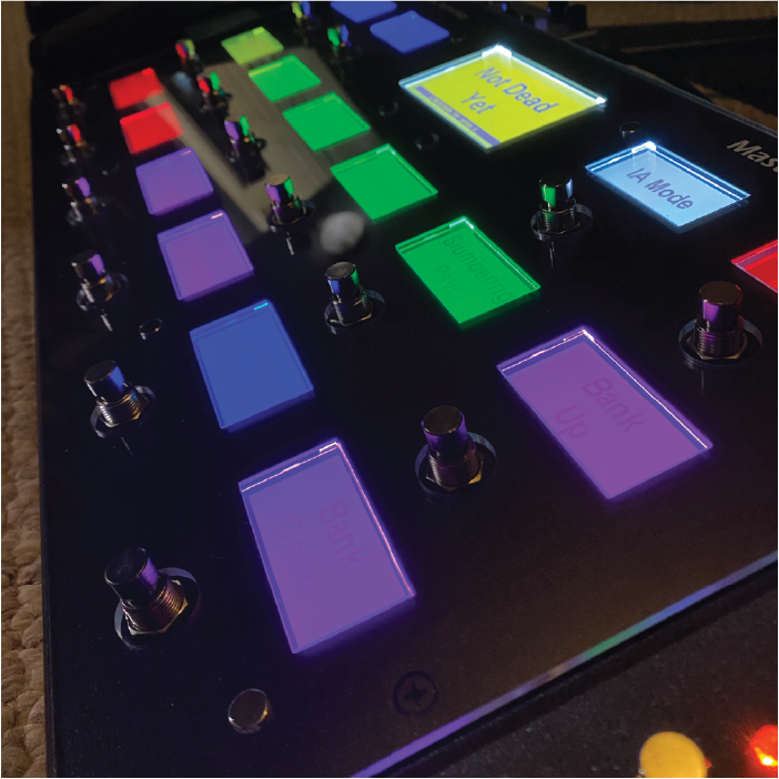 RJM Music Mastermind GT16 screen protector