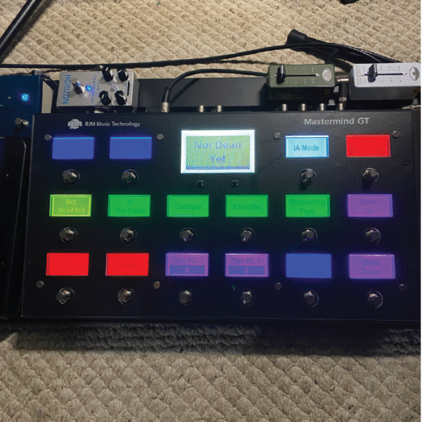 RJM Music Mastermind GT16 screen protector