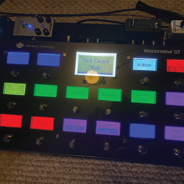 RJM Music Mastermind GT16 screen protector