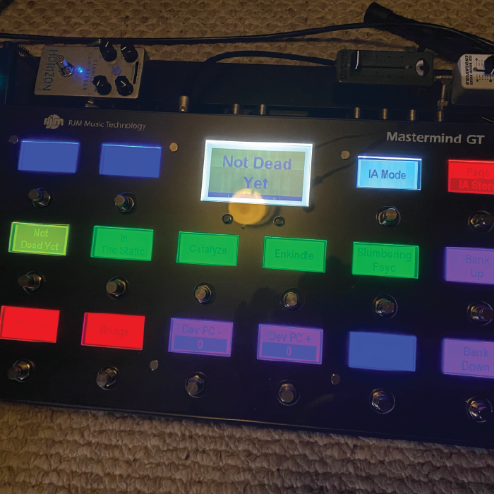 RJM Music Mastermind GT16 screen protector